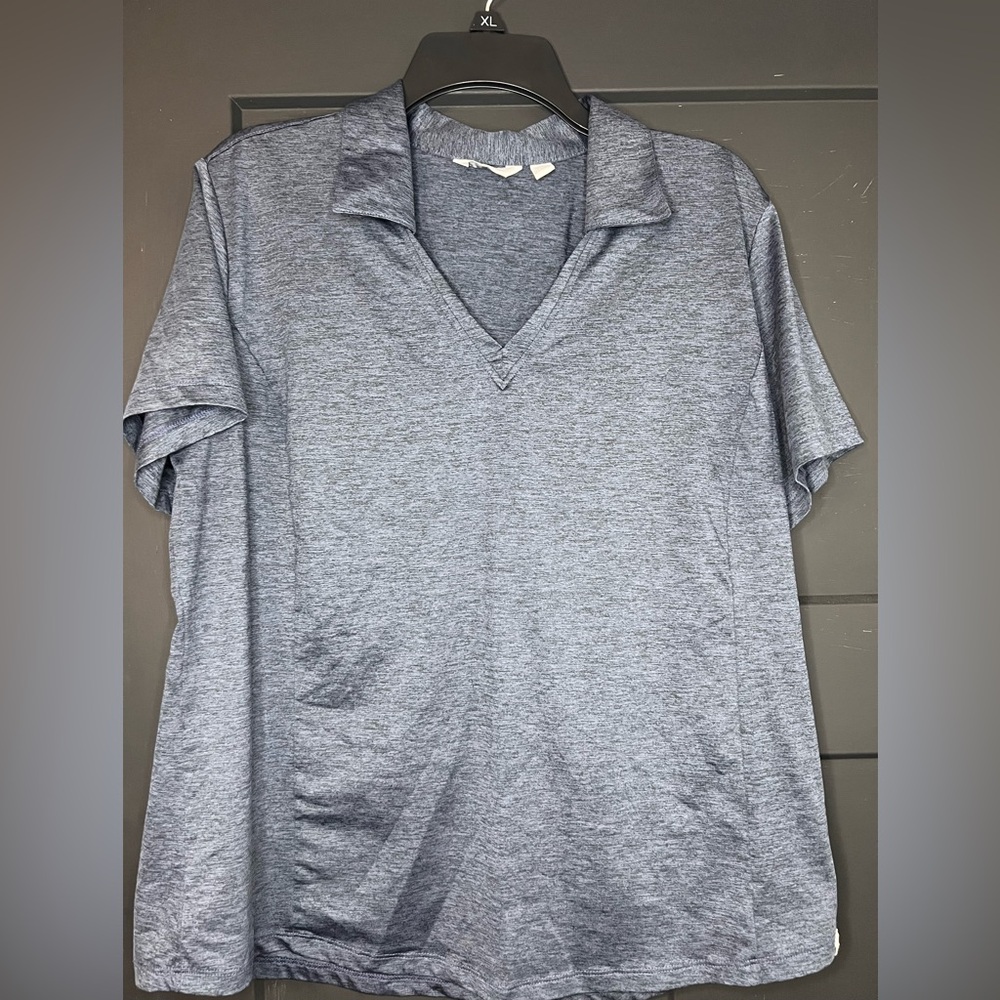 Lady Hagen Navy Blue Golf Polo Shirt